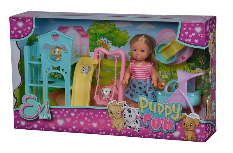 Evi Doll Puppy Fun