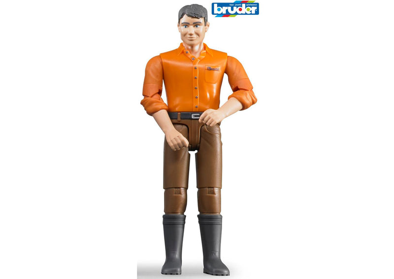 Bruder Man with Brown Jeans