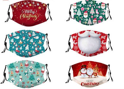 Christmas Themed face Masks