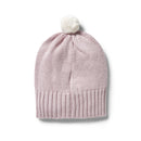 W & F | Lilac Ash Cable Knit Hat