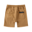 Cracked Soda | Jett Detailed Shorts Tan -Baby