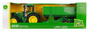 John Deere 1:16 Big Farm Lights and Sounds Tractor w wagon
