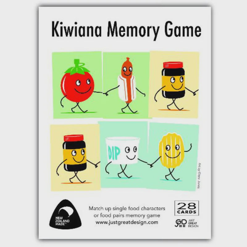 Flash Cards - Kiwiana Memory Game