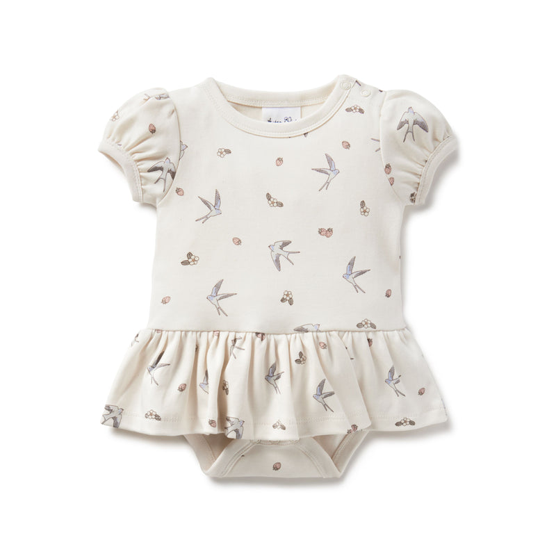 Aster & Oak | Swallow Skirt Onesie Dress