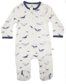Imababy | Zipsuit w/Feet-Deep Blue Sea RRP $41.99  SPECIAL  $24.99