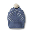 W & F | Blue Depths Knitted Hat