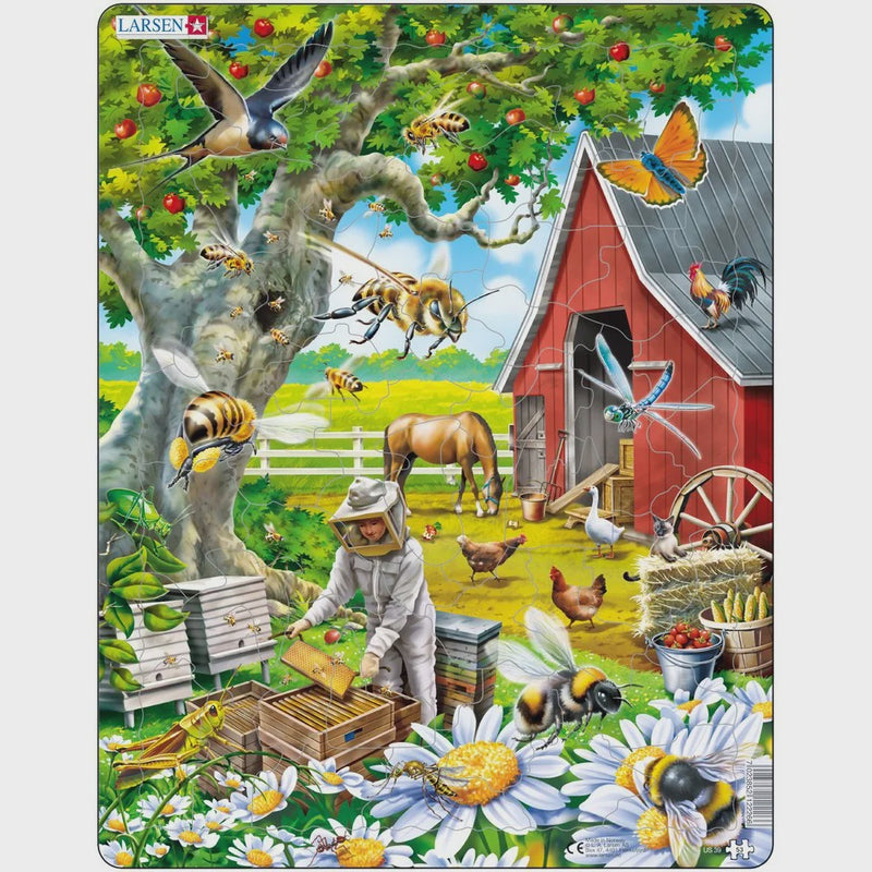 Larsen | Bee Keeping Frame Puzzle