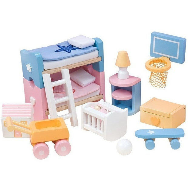 Le Toy Van Sugar Plum Childrens Room Furniture Pack