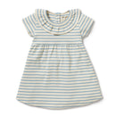 Wilson & Frenchy | Ruffle Blue Stripe Dress