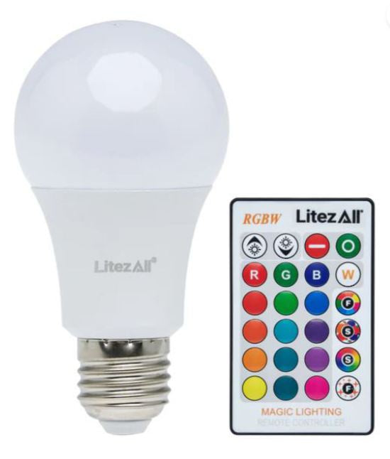 Litez All | Colour Changing Lightbulb With Remote