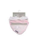 Bamboo Muslin Bib 2Pk - Dusty Pink