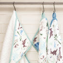 Weegoamigo Hooded Towel + Washers Daryl Dino