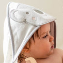 The Little Linen Company Hooded Towel & Washers - Cheeky Koala