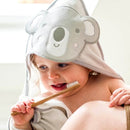 The Little Linen Company Hooded Towel & Washers - Cheeky Koala