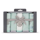 LITTLE BAMBOO TOWELLING WASHER 5PK- Starburst Elephant