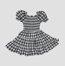 Love Henry | Girls Daisy Dress - Navy Check