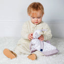 Lulujo Unicorn Muslin Lovie  Blanket