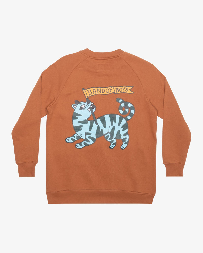 BOB | Tiger Raglan Fleece Crew