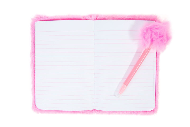 Mad Ally | Notebook & Fluffy Pen Set - Monster