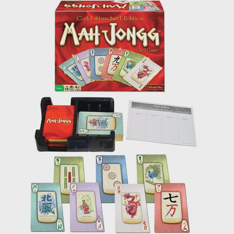 Mah Jongg Card Game Gold Standard Edition
