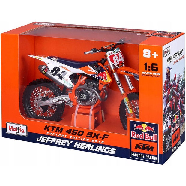 Maisto1:6 KTM 450 SX-F Jeffrey Herlings