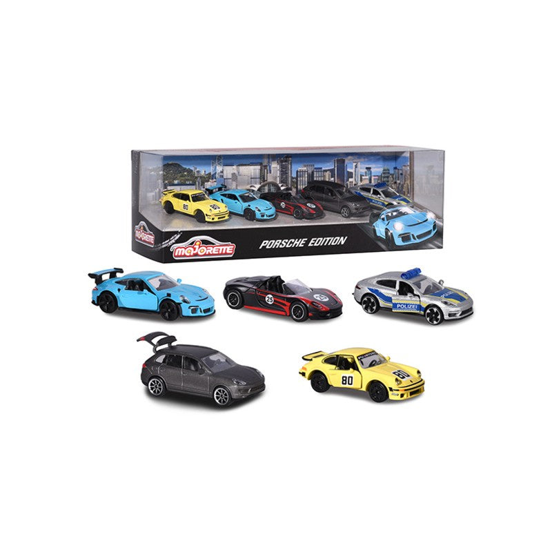 Majorette Porsche Vehicles, 5pce set