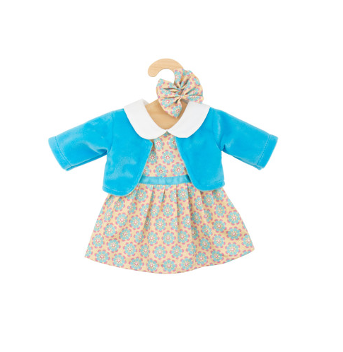 HOPSCOTCH DOLL CLOTHES - Mia -Blue Print