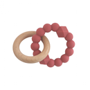 Jellystone | Moon Teether - Dusty pink