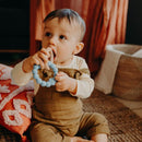Jellystone | Moon Teether - Dusty pink