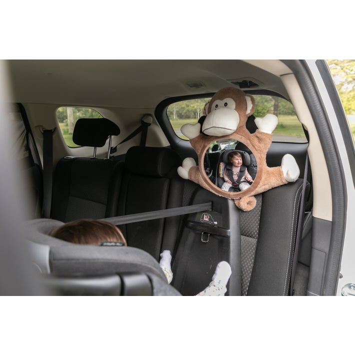 Baby-in-View Back Seat Car Mirror - Monkey