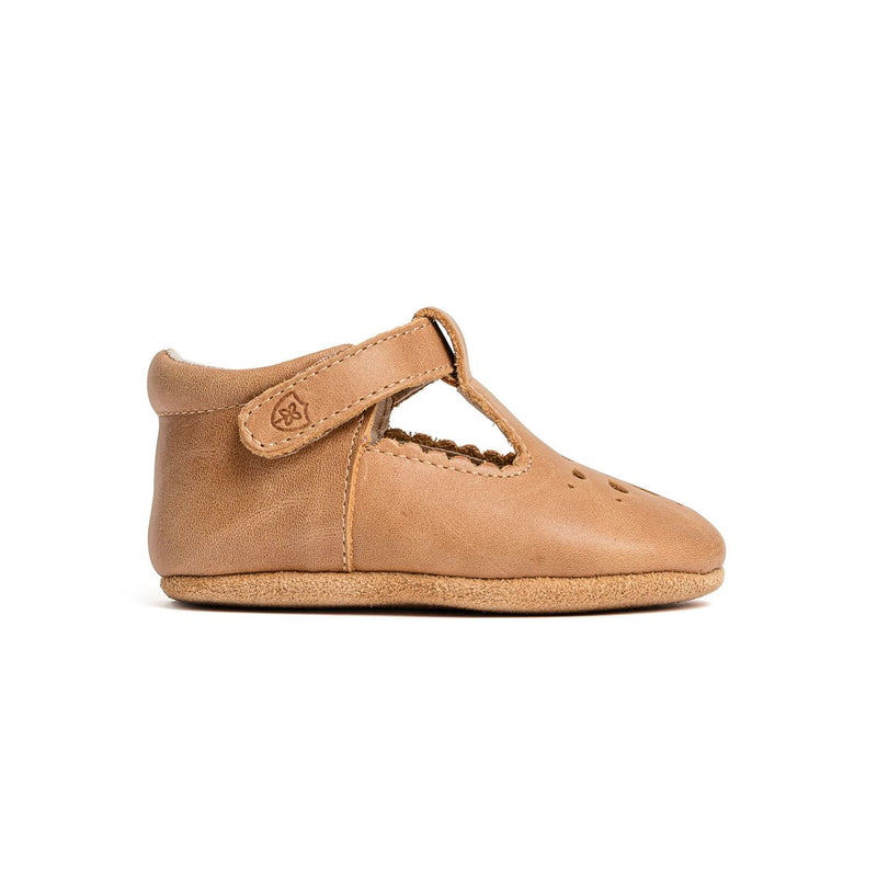 Pretty Brave | Baby Morgan T-Bar Shoe - Tan