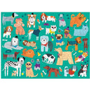 Mudpuppy | Two-In-One Puzzle Cats And Dogs (100pc)