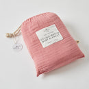 Dusty Rose Double Muslin Blanket in Bag RRP $55.99