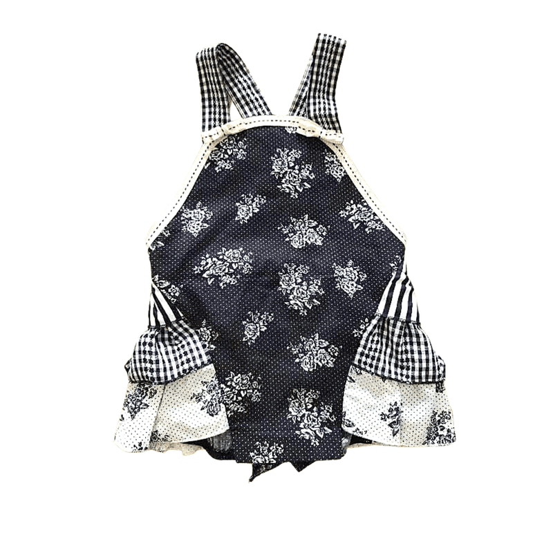 Arthur Ave | Girls Classic Overall/Romper - Navy Collection
