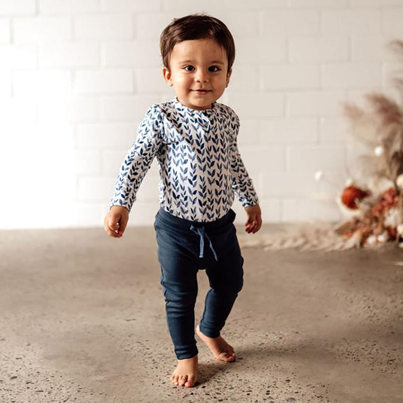 Snuggle Hunny | Organic  Pants | Moonlight Navy