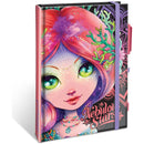 Nebulous Stars | Black Notebook Orange