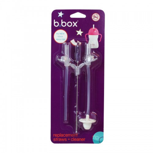 B.Box | Sippy  replacement Straws & Cleaner Version 2