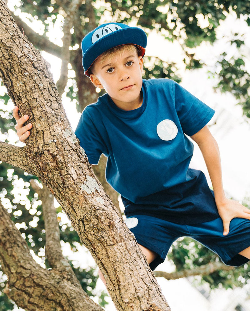 Band of Boys | Happy Dip-Dye Straight Hem Tee