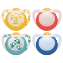 Nuk Star Latex Soothers 2pk