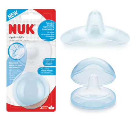 Nuk | Silicone Nipple Shields - 2pk Asstd