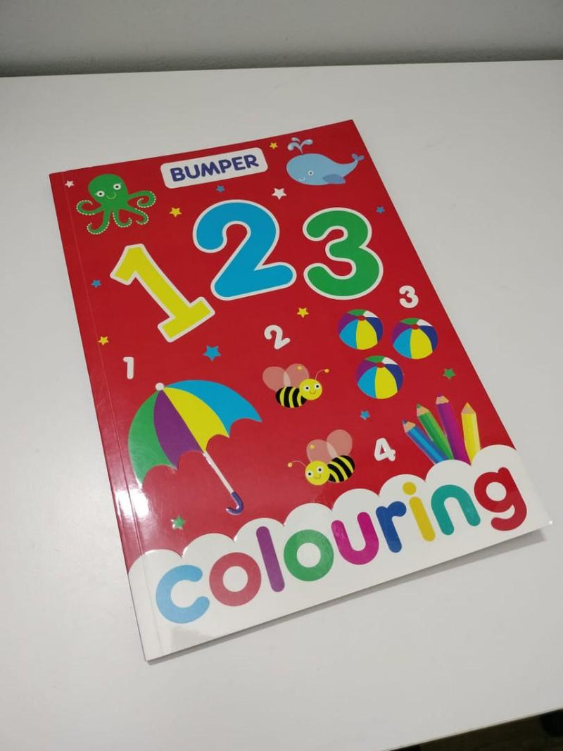 Bumper 123 Colouring Book