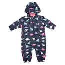 Korango | Girls Dino Colour Change  Rain Suit-Navy  RRP $79.99  SPECIAL $55.99