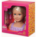 Our Generation | Trista Doll Bust - Blonde  Hair Dressing Set