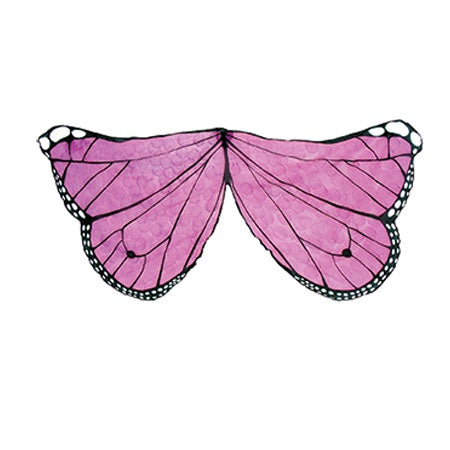 NZ Printed butterfly Wings Pink