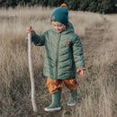 Crywolf | Eco-Puffer Jacket-Khaki  RRP $129.99  SPECIAL $89.99