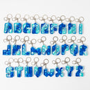 Fidget Pop  Letter Keychains A-Z