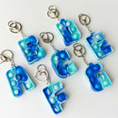 Fidget Pop  Letter Keychains A-Z