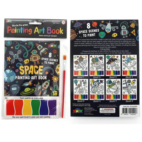 Painting Art Book (8X5 Sheets/Book) - Space