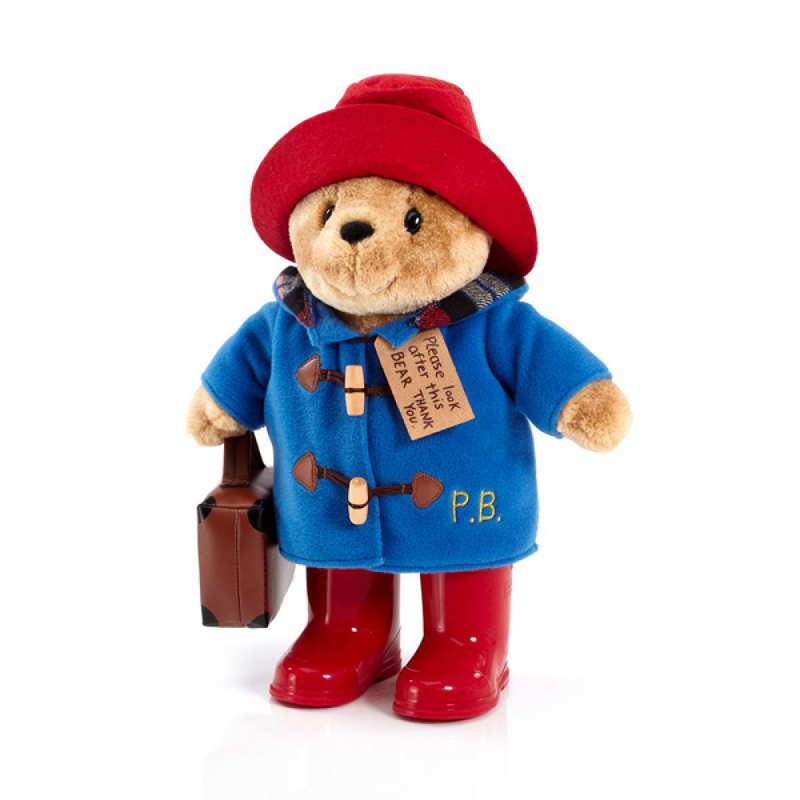 Paddington With Boots Embroidered Coat & Suitcase (Large)