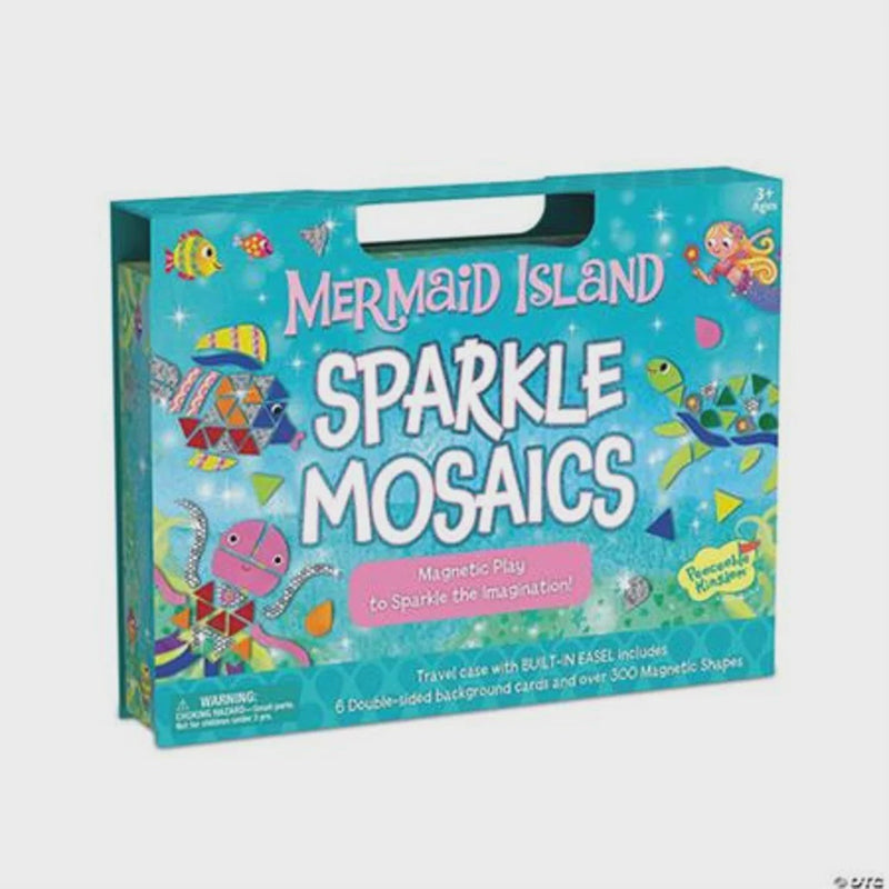 Peaceable Kingdom Mermaid Island Sparkle Mosaics